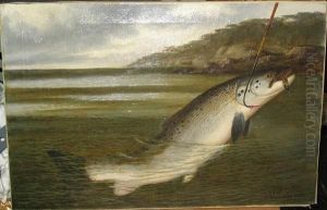 Salmon Fishing - The Gaff by Roland Anheisser
