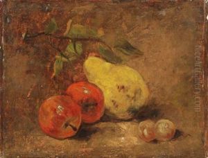 Stilleben Mit Fruchten by Gustave Courbet