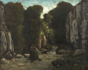 Le Puits Noir by Gustave Courbet
