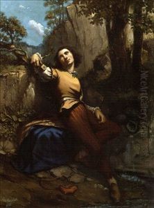 Le Sculpteur by Gustave Courbet