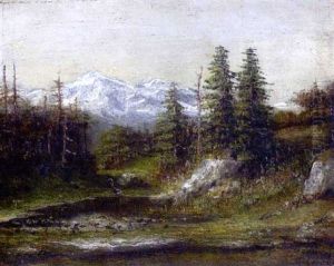 Paysage Alpin by Gustave Courbet