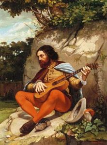 Guitarrero by Gustave Courbet