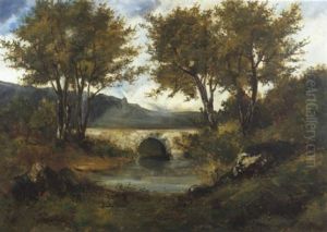 Le Petit Pont by Gustave Courbet
