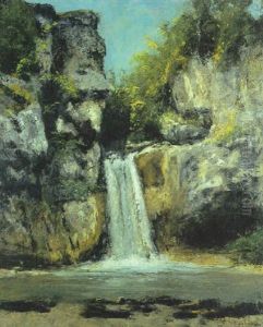 Cascade Entre Deux Falaises