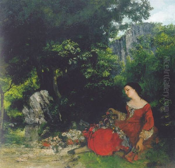 Femme A La Guirlande - view 1