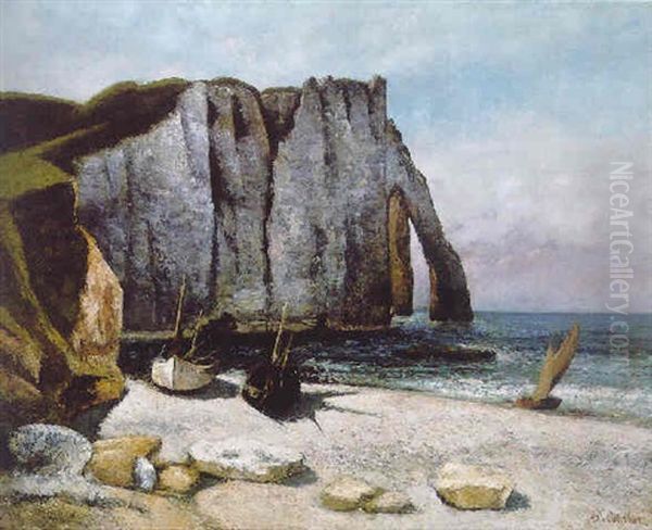 Falaise D'etretat, La Porte D'avale - view 1