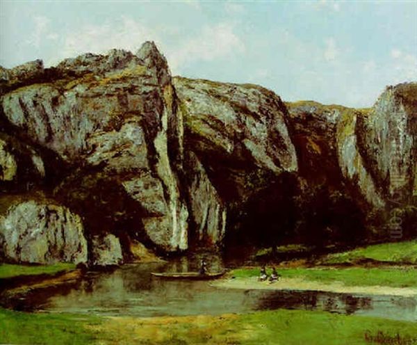 A Rocky River Landscape - view 1