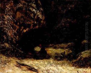 L'hiver Dans Les Montaignes Du Doubs, Vers 1872 by Gustave Courbet