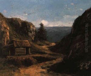 Alpenlandschaft by Gustave Courbet