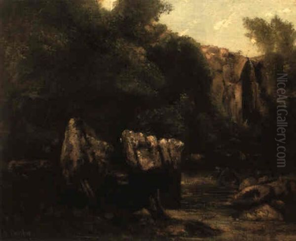Les Roches Dans La Foret (le Puits Noir) - view 1