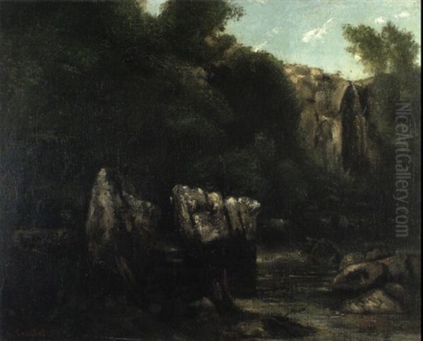 Les Roches Dans La Foret (le Puits-noir) - view 1