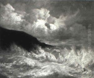 Meeresbrandung by Gustave Courbet