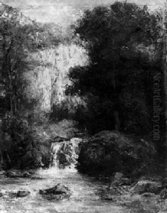 Paysage Du Doubs by Gustave Courbet