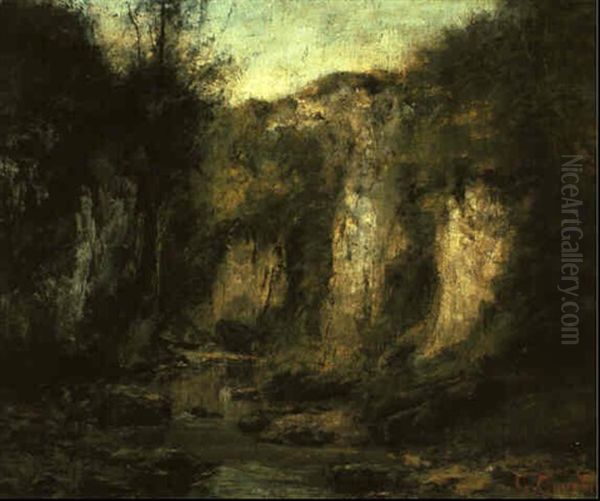 Landschaft Mit Steilfelsen - view 1