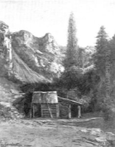 The Mountain Hut by Gustave Courbet