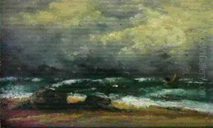 Vagues by Gustave Courbet