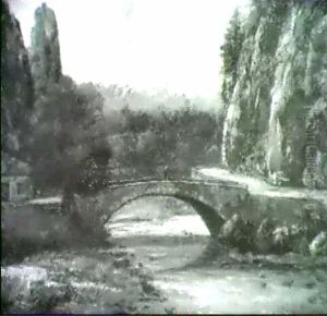 Pont De La Roche St. Sulpice by Gustave Courbet