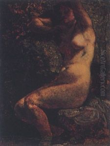 Baigneuse by Gustave Courbet