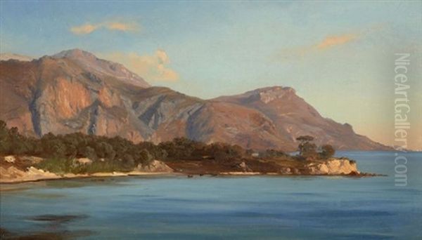 Vue De La Baie De Beaulieu, Cote D'azur, A L'emplacement De Villa Kerylos - view 1