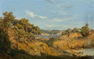 Sudliche Landschaft by Vincent Courdouan