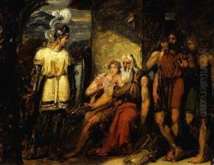 Tancrede Et Herminie by Joseph Desire Court