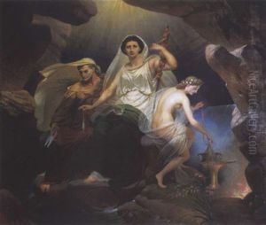 Le Fil De La Vie Or Les Trois Parques by Joseph Desire Court
