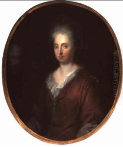 Bildnis Einer Dame, Wahrscheinlich Margaretha Catharina Beck by Martinus De La Court
