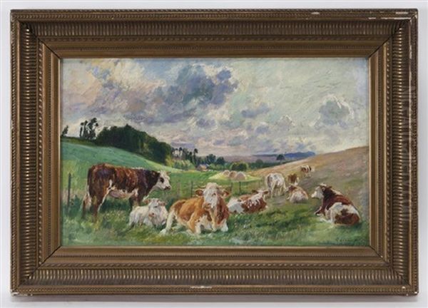 Untitled (cows In Pasture) - view 1