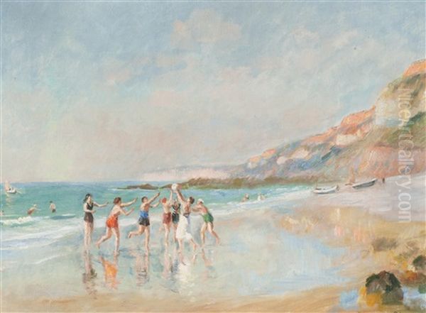 Jeu De Balle Sur La Plage - view 1