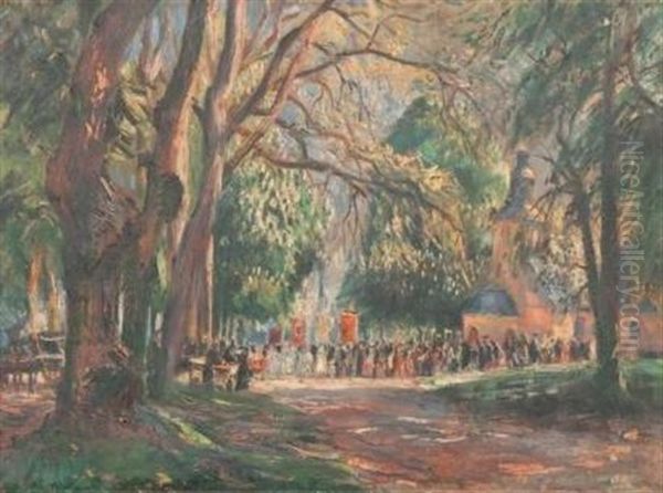 La Procession De Notre-dame De Grace - view 1