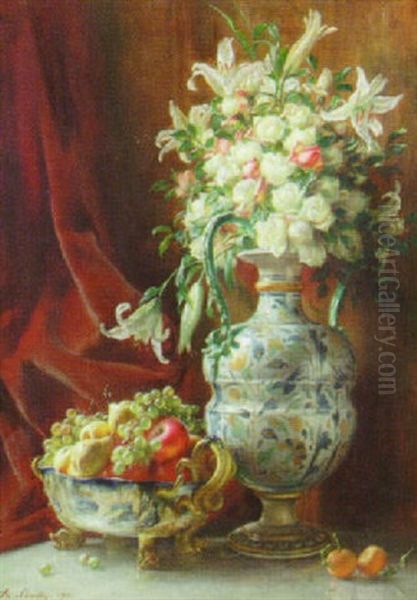 Still Life With Fruit And Roses - view 1
