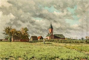 The Village by Franz Courtens