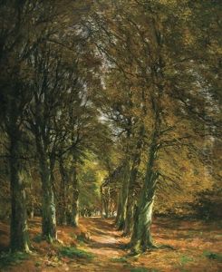 The Sunrays - Les Rayons by Franz Courtens