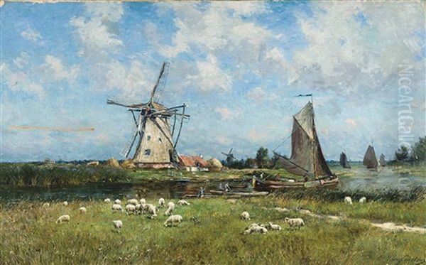 Moulin Pres D'haarlem, Hollande - view 1