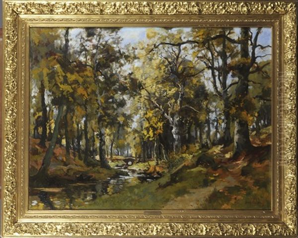 Riviere Dans Un Sous-bois - view 1