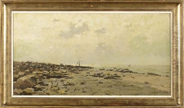 Bateau Echoue Sur La Plage - view 1