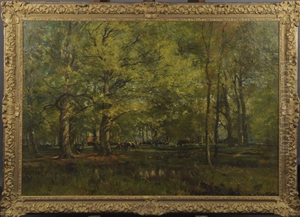 Le Troupeau Dans Le Bois - view 1