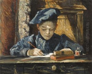 Le Jeune Etudiant by Franz Courtens
