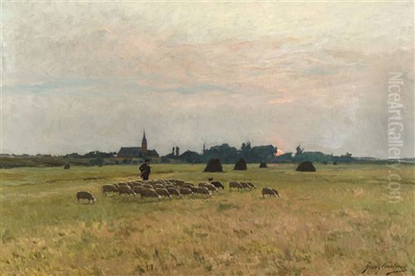 Le Retour Du Troupeau - Soir - view 1