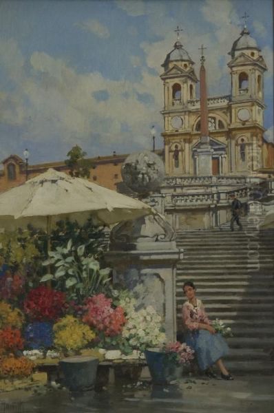 Fiori In Piazza Di Spagna - view 1