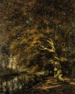 Automne A Overyssche by Franz Courtens