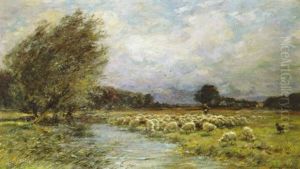 Soir D'orage by Franz Courtens