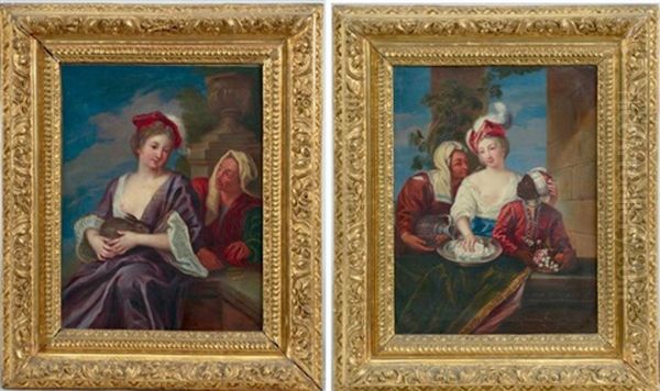 La Jeune Femme Et L'entremetteuse (2 Works) - view 1
