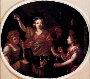 Scene De Concert by Jacques-Francois Courtin