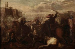 Scena Di Battaglia by Jacques Courtois
