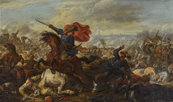 Battle Scene Of The Turkish Wars - view 1