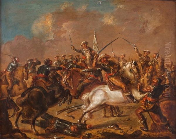 Battle Scenes (pair) - view 1