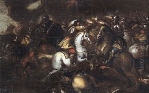 Scontro Di Cavalieri by Jacques Courtois