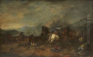 Kavalleribatalj by Jacques Courtois