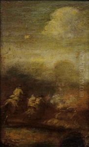 Calvary Skirmish by Jacques Courtois